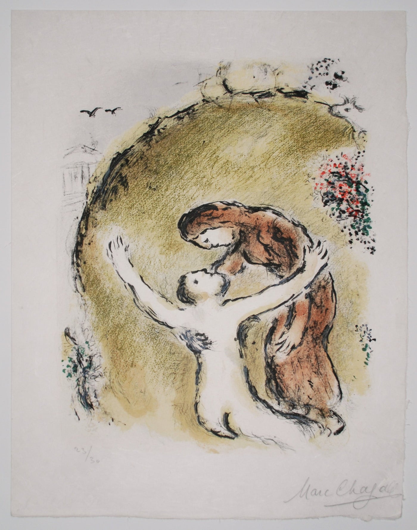 Marc Chagall The Soul of Elpenor (L'ame d'Elpenor) (Mourlot 781)