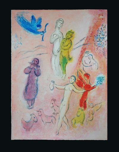 Marc Chagall The Syrinx Fable, from Daphnis and Chloe (Mourlot 332, Cramer 46) 1961