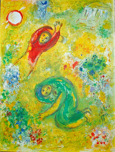Marc Chagall The Trampled Flowers, from Daphnis and Chloe (Mourlot 342, Cramer 46) 1961