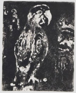 Marc Chagall The Two Parrots and the King (Cramer 22) 1952