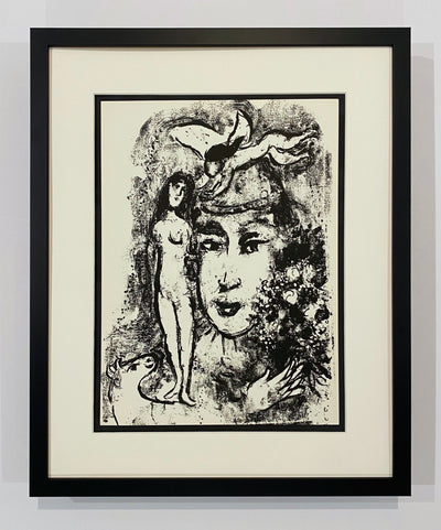 Marc Chagall The White Clown (Cramer 59, Mourlot 411) 1964