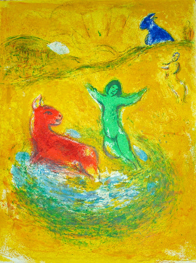 Marc Chagall The Wolf Pit, from Daphnis and Chloe (Mourlot 312, Cramer 46) 1961