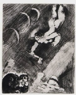 Marc Chagall The Woodcutter and Mercury, from Les Fables de la Fontaine, Volume II 1952