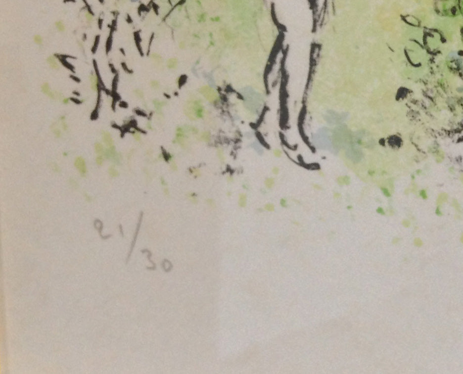 Marc Chagall Theoclymenus (Mourlot 816)