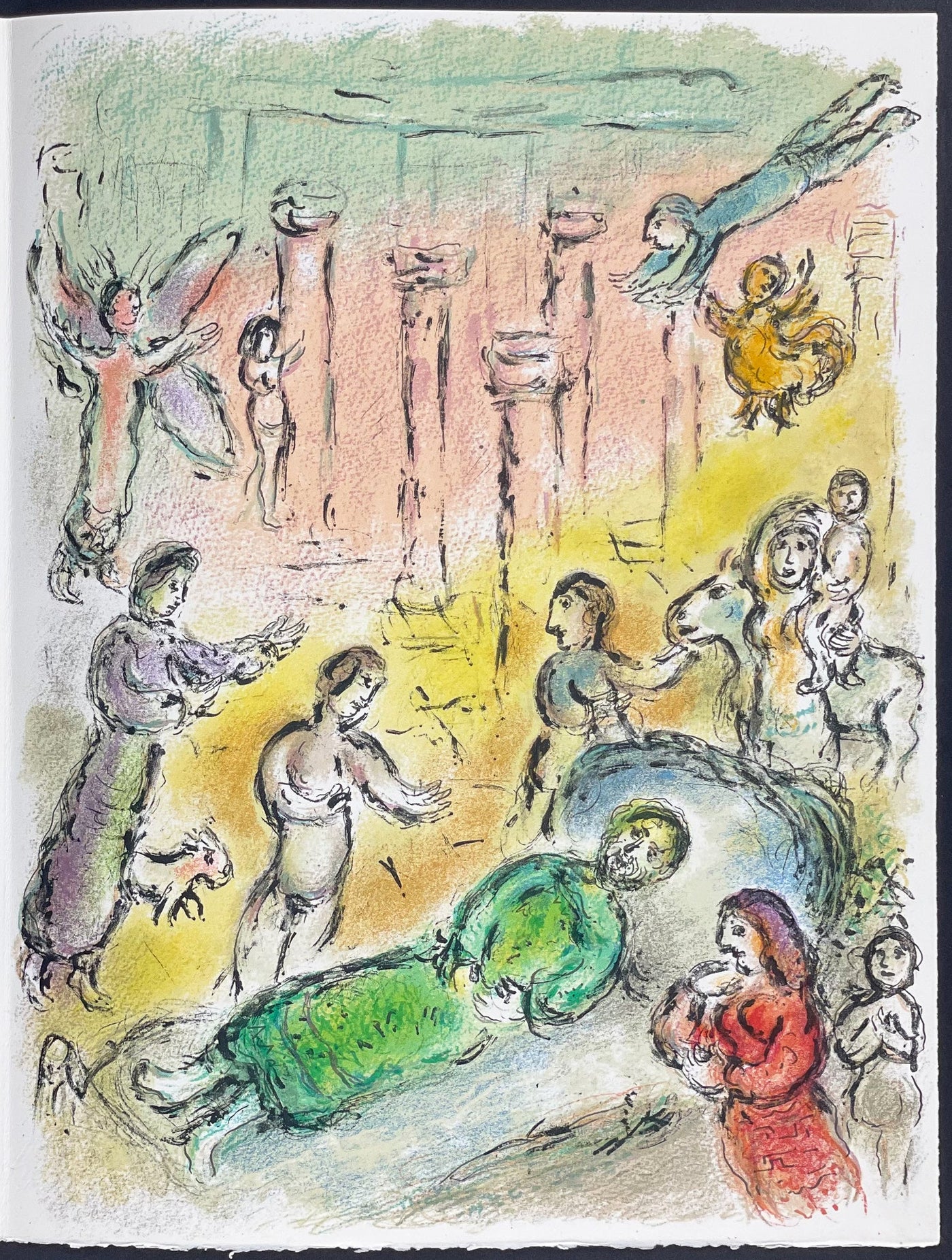 Marc Chagall Ulysses' Bed (Cramer 96) 1975