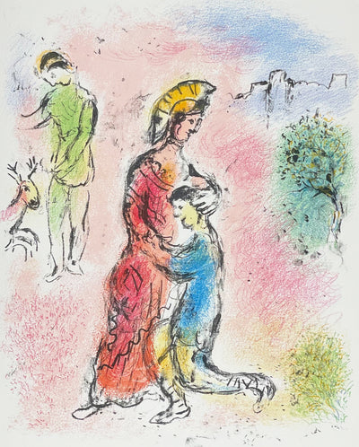 Marc Chagall Ulysses Makes Himself Known (Cramer 96) 1975