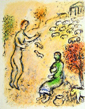 Marc Chagall Ulysses and Eumaeus (Cramer 96) 1975