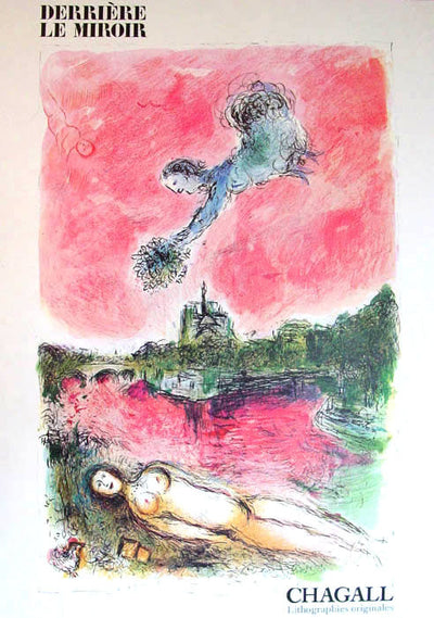 Marc Chagall Vue Sur Notre Dame (Cramer 111) 1981