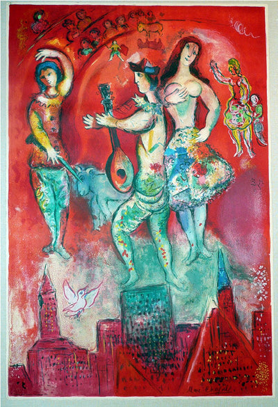 Marc Chagall (after) Carmen (2nd version) 1966