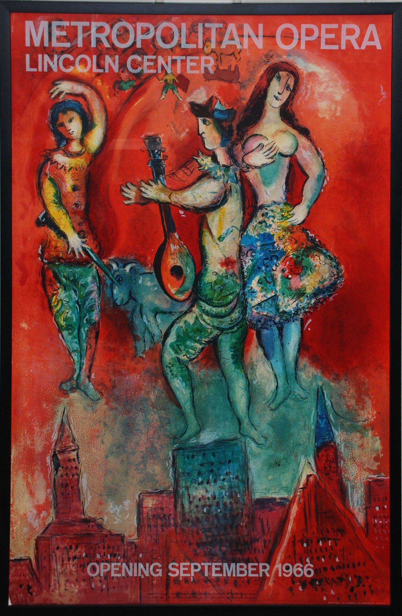 Marc Chagall (after) Carmen (Chagall's Posters, pg. 108) 1966