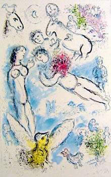 Marc Chagall (after) L'Envolee Magique 1981