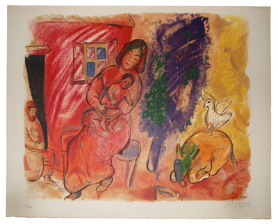 Marc Chagall (after) Maternite (CS 7) 1954