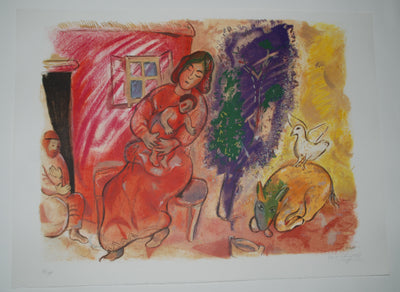 Marc Chagall (after) Maternite (CS 7) 1954