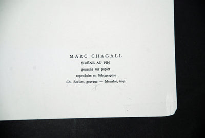 Marc Chagall (after) Sirene au Pine (CS 35)