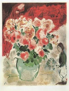 Marc Chagall (after) The Bouquet (CS 8)