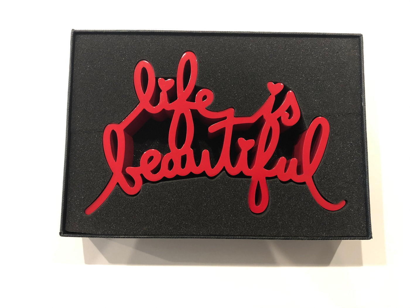 Mr. Brainwash Life is Beautiful (Red) 2020