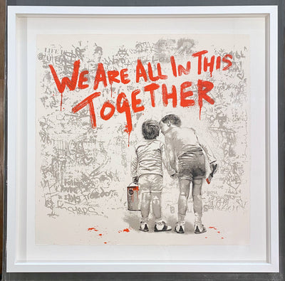 Mr. Brainwash We Are All In This Together (Red) 2020