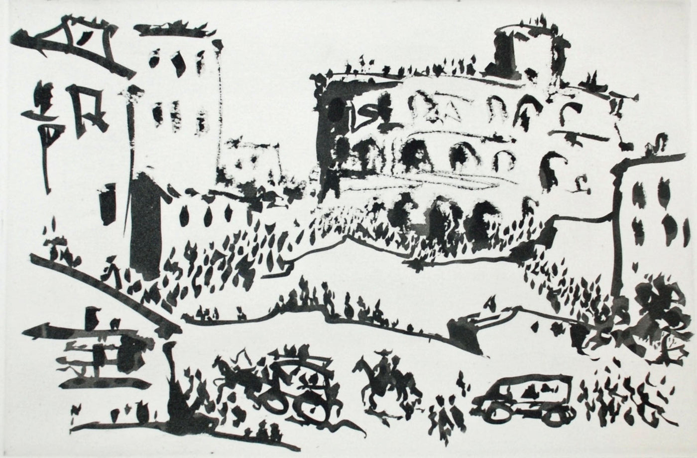 Pablo Picasso A los Toros (The Bulls) (Cramer no. 100) 1959