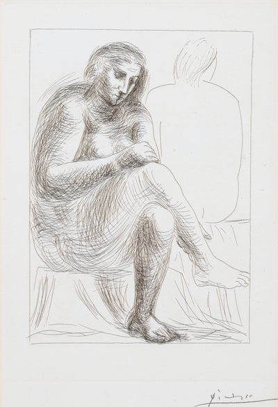 Pablo Picasso Au Bain (Bloch 136) 1930