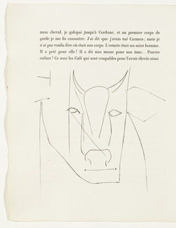 Pablo Picasso Carmen (Cramer No. 52, Baer 828) 1949
