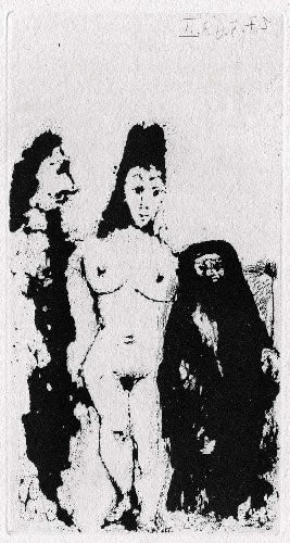 Pablo Picasso Celestine, Maja, et Complice Masculin (Cramer 149; Published By Fequet et Baudier, Paris) 1971