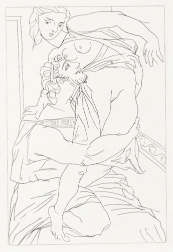 Pablo Picasso Cinesias et Myrrhine (Cramer 24 Bloch 269) 1934