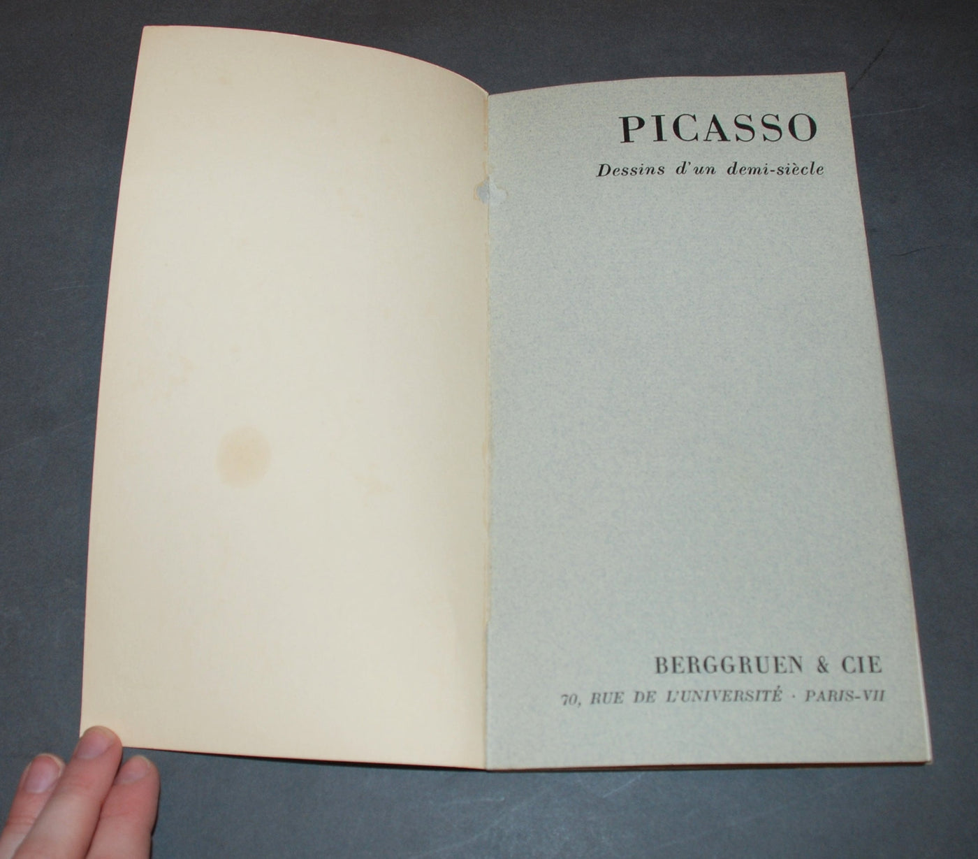 Pablo Picasso Dessins D'Un Demi-Siecle (Cramer 82) 1956