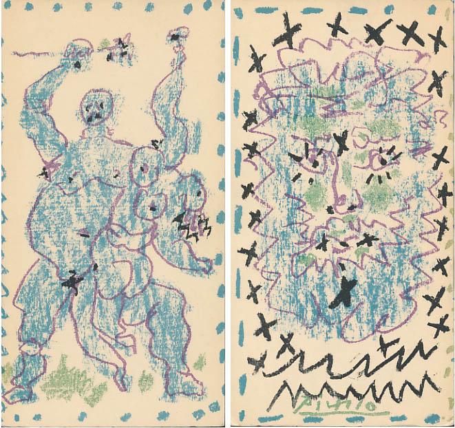 Pablo Picasso Dessins D'Un Demi-Siecle (Cramer 82) 1956