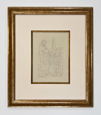 Pablo Picasso Deux Vieux au Bord de la Mer (Cramer 24 Bloch 270) 1934