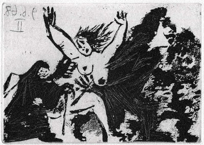 Pablo Picasso Enlevement, a Pied, avec la Celestine (Cramer 149; Published By Fequet et Baudier, Paris) 1971