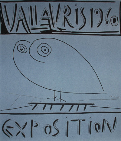 Pablo Picasso Exhibition Vallauris 1960 (Czw 37) 1960