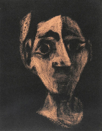 Pablo Picasso Face (Bloch 917) 1962