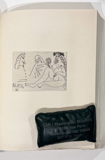 Pablo Picasso Femme Blonde a la Fleur, Celestine et 'Mousquetaire' (Cramer 149; Published By Fequet et Baudier, Paris) 1971