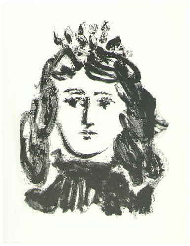Pablo Picasso Femme au Diademe (Cramer 51) 1948