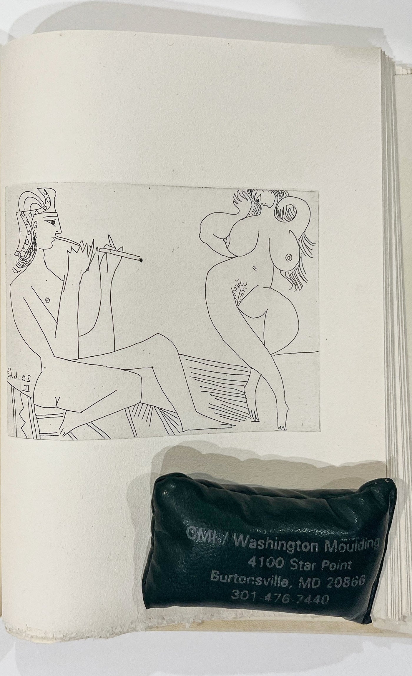 Pablo Picasso Flutiste Grec et Danseuse (Cramer 149; Published By Fequet et Baudier, Paris) 1971