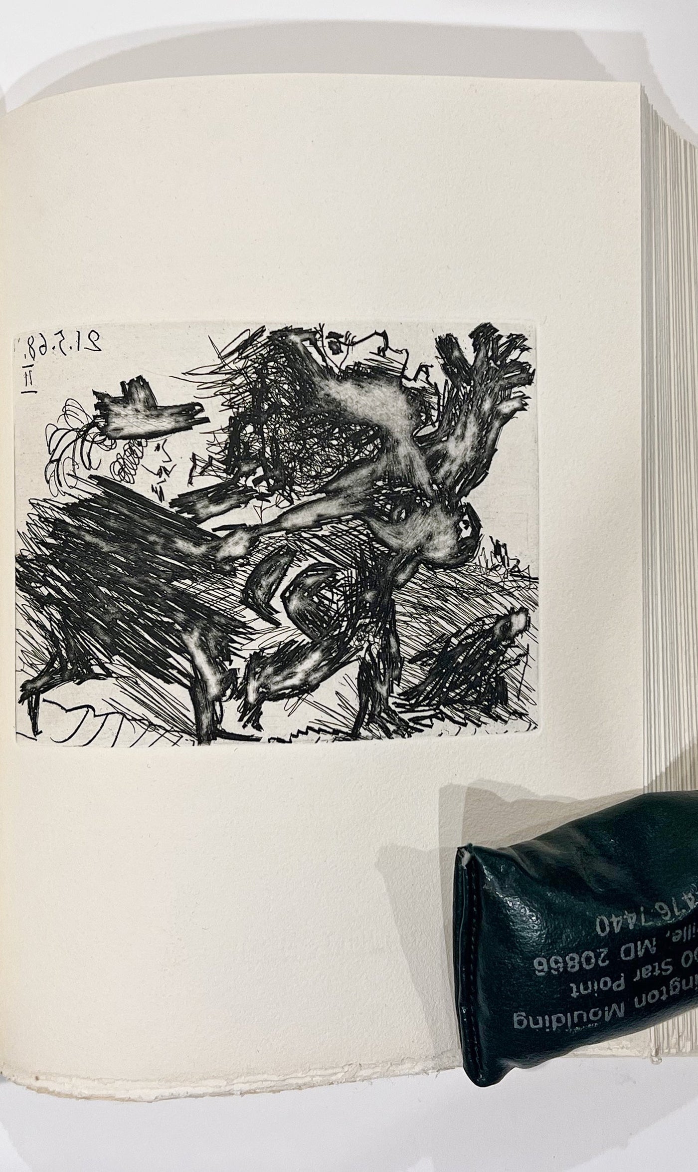 Pablo Picasso Fuite (Cramer 149; Published By Fequet et Baudier, Paris) 1971