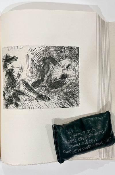 Pablo Picasso Gentilhomme a la Pipe et Maja Nue (Cramer 149; Published By Fequet et Baudier, Paris) 1971