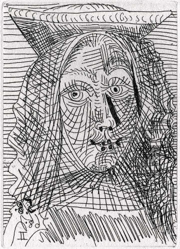 Pablo Picasso Jeune Dame Espagnole (Cramer 149; Published By Fequet et Baudier, Paris) 1971