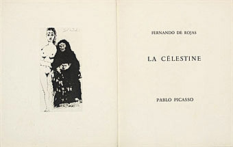 Pablo Picasso La Celestine Cover Page (Cramer 149; Published By Fequet et Baudier, Paris) 1971
