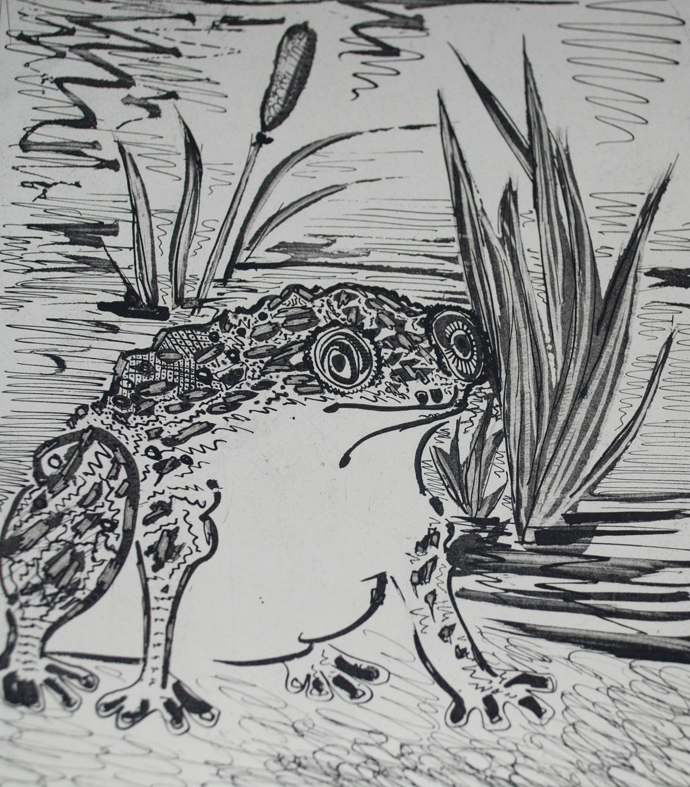 Pablo Picasso La Crapaud (The Toad) (Bloch 330, Cramer No. 37) 1942