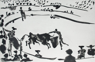 Pablo Picasso La Estocada (The Lunge) (Cramer no. 100) 1959