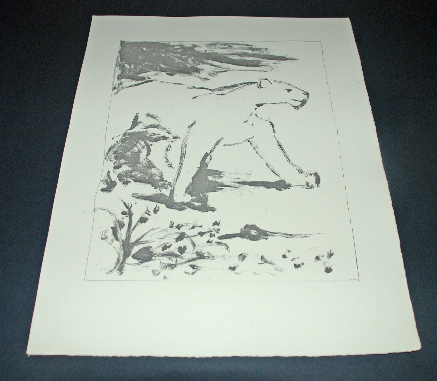 Pablo Picasso La Lione (The Lioness) (Bloch 344, Cramer No. 37) 1942