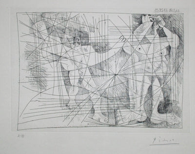 Pablo Picasso La Magie Quotidienne (Bloch 1460) 1968