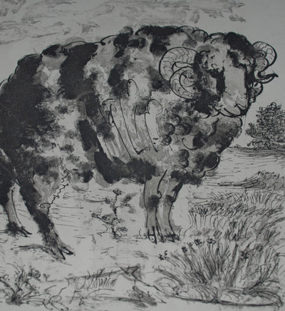 Pablo Picasso Le Belier (The Ram) (Bloch 332, Cramer No. 37) 1942