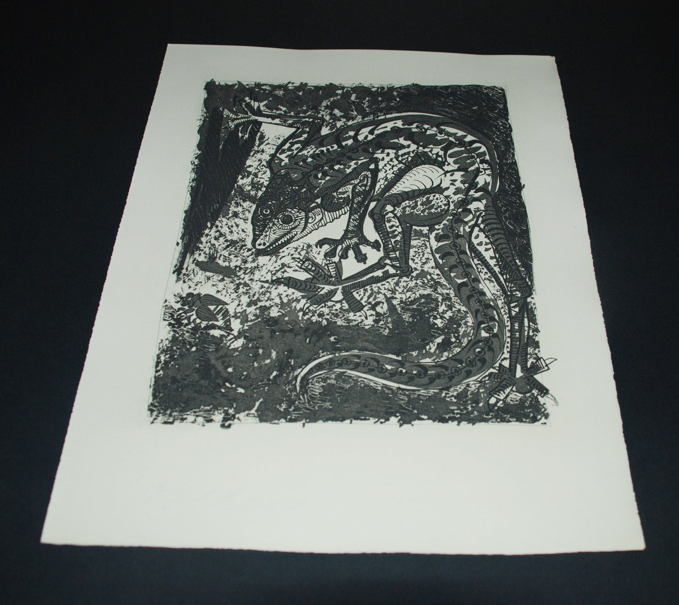 Pablo Picasso Le Lezard (The Lizard) (Bloch 344, Cramer No. 37) 1942