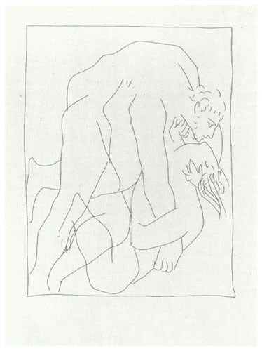 Pablo Picasso Lutte entre Teree et sa Belle Soeur Philomele (Troisieme Planche) (Cramer 19, Bloch 110, Baer 154) 1931