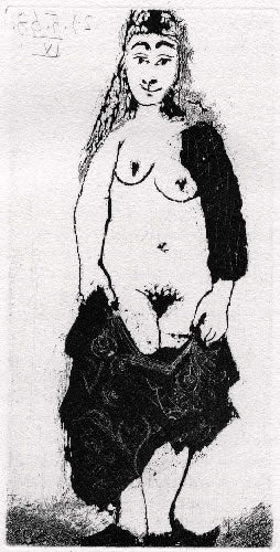 Pablo Picasso Maja a la Robe Dechiree (Cramer 149; Published By Fequet et Baudier, Paris) 1971