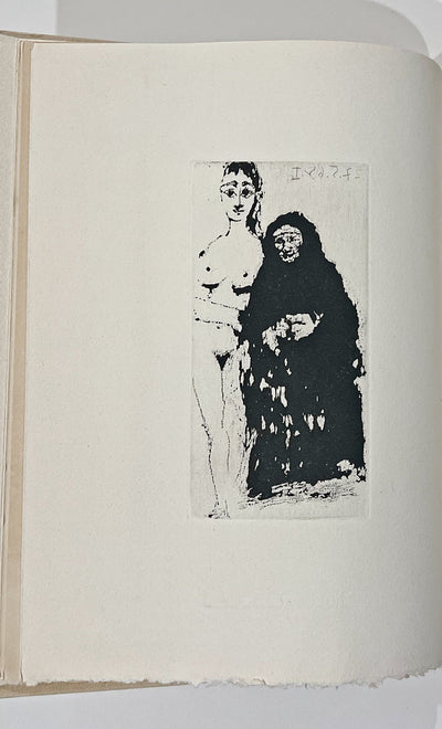 Pablo Picasso Maja et Celestine (Cramer 149; Published By Fequet et Baudier, Paris) 1971