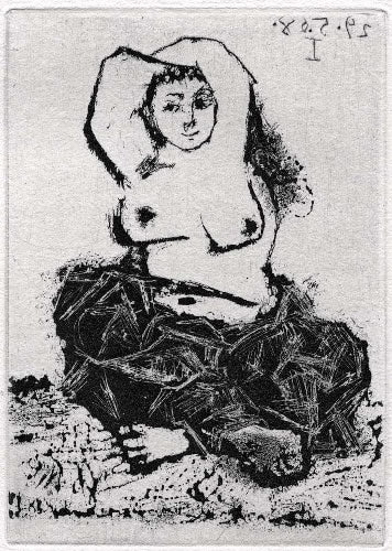 Pablo Picasso Odalisque (Cramer 149; Published By Fequet et Baudier, Paris) 1971
