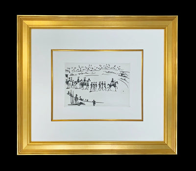 Pablo Picasso Paseo de Cuadrillas (Ride of the Bullfighting Teams) (Cramer no. 100) 1959